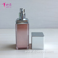 Cosmetic Packaging 100ml Square Shape Cosmetic Lotion Bottle